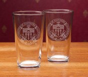 USC 2-Pack Seal 16oz Classic Pint Glass